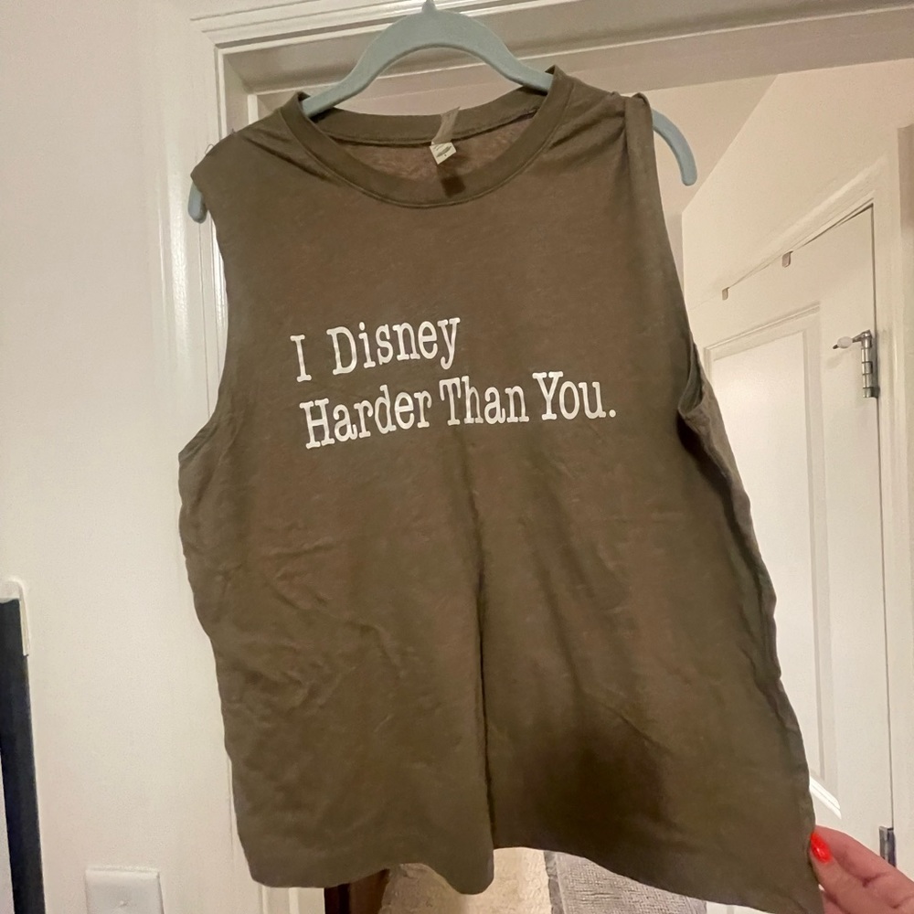 Disney tank top custom made